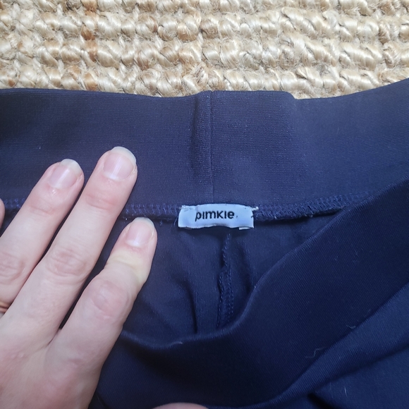 Pimkie peplum skirt size small navy blue - Picture 1 of 3